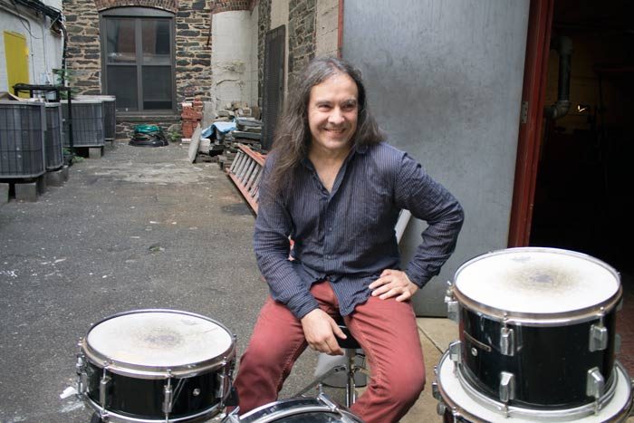 Martin-Bisi-drums-outside